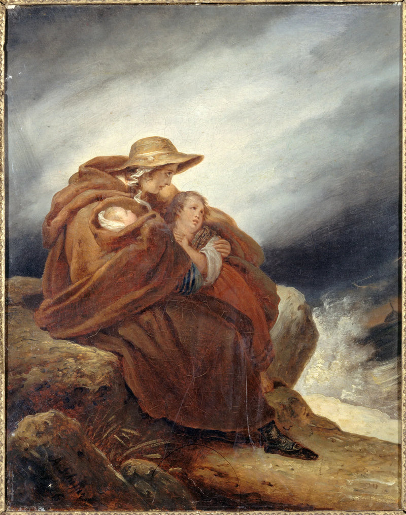 Fiskerfamilien - Ary Scheffer