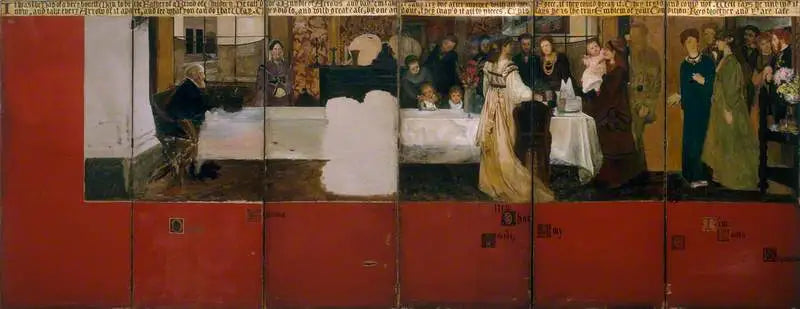 Epps-familien (skjerm) - Lawrence Alma-Tadema