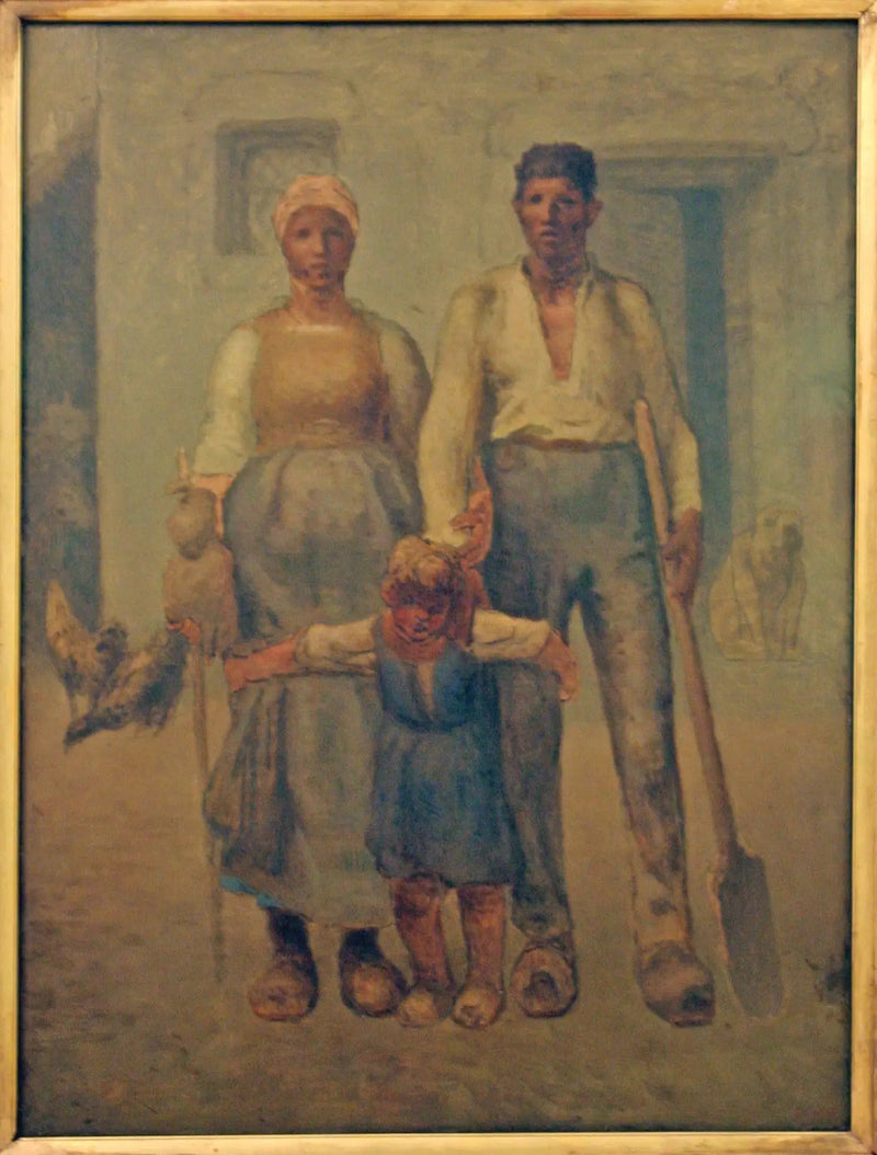 Den bondefamilien - Jean-François Millet