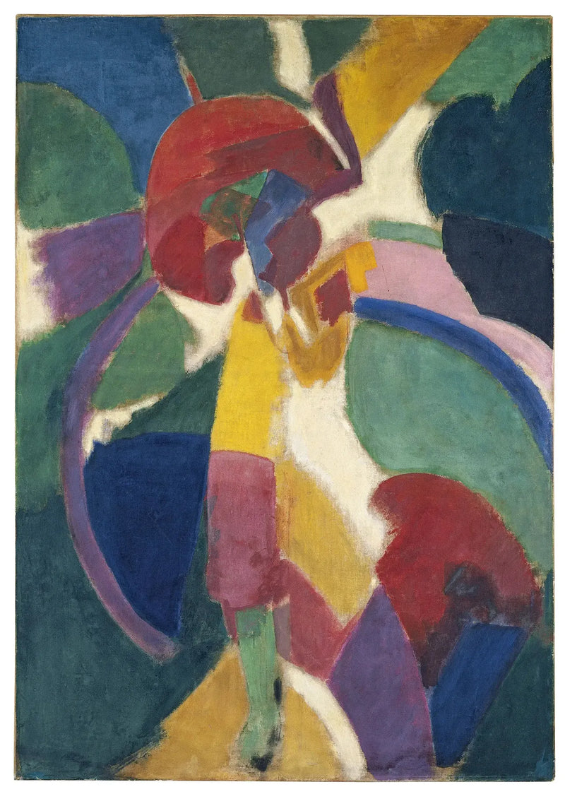Kvinnen med paraply - Robert Delaunay