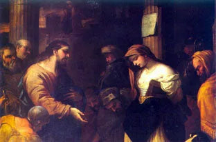 Den utro kvinnen - Luca Giordano