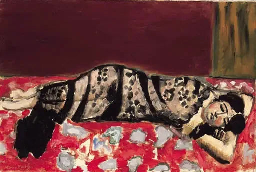 Kvinnen på sofaen - Henri Matisse