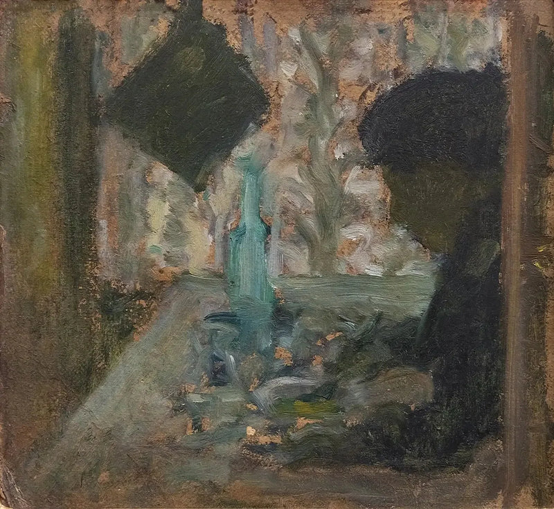 Kvinnen på restauranten - Pierre Bonnard