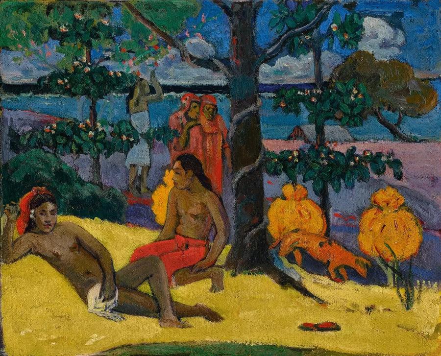 Kvinnen med mangoer II - Paul Gauguin