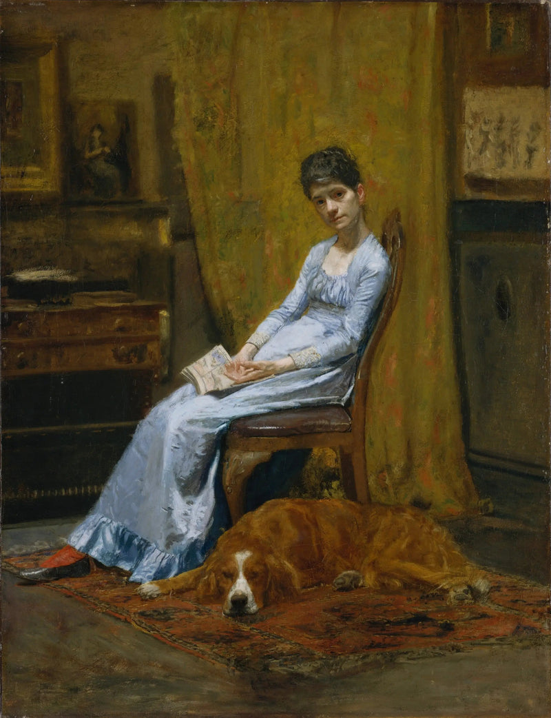 Kunstnerens kone og hennes setter - Thomas Eakins

Source:
La Femme de l'artiste et son setter - Thomas Eakins