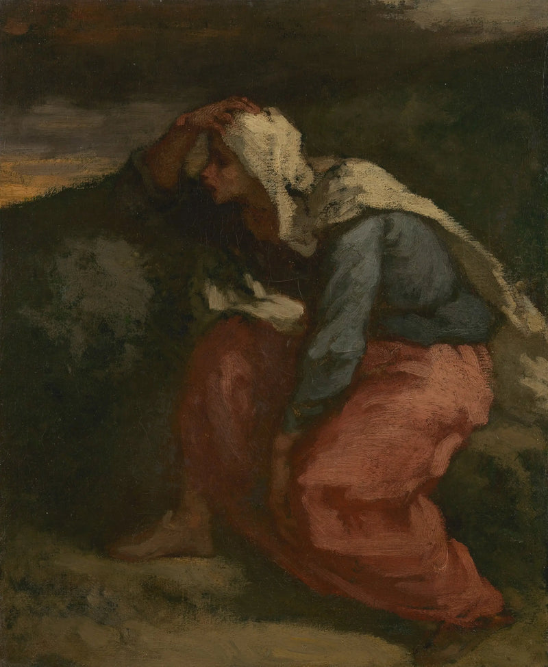 Fiskerens kone - Jean-François Millet