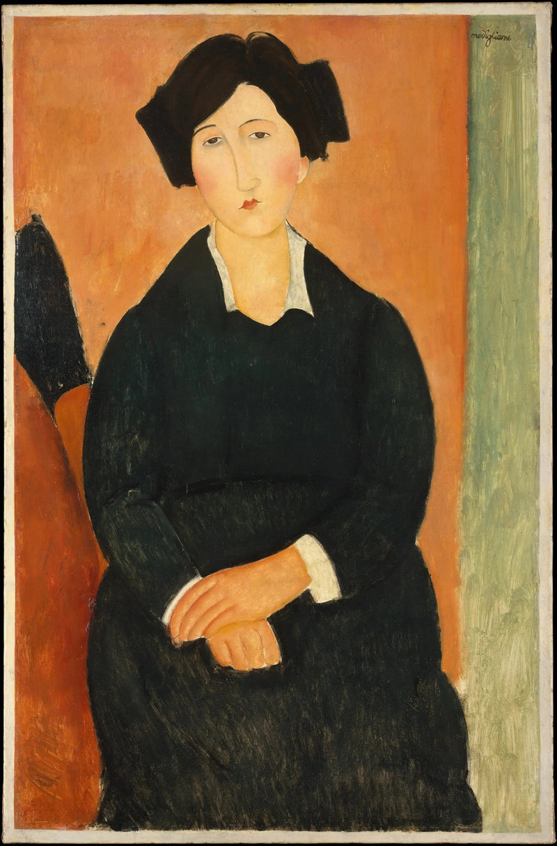 Den italienske kvinnen - Amedeo Modigliani