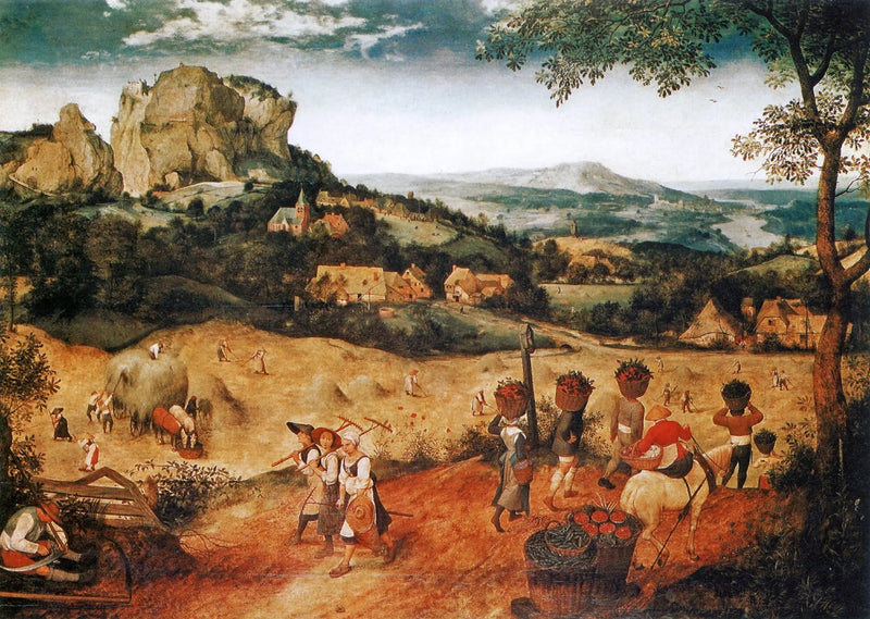 Høsting - Pieter Brueghel den eldre