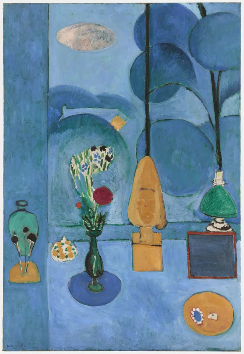 Det blå vinduet - Henri Matisse
