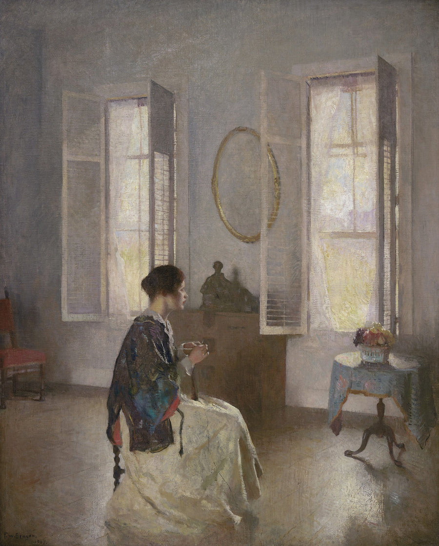 Det åpne vinduet - Frank Weston Benson