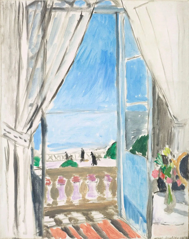 Det åpne vinduet - Henri Matisse