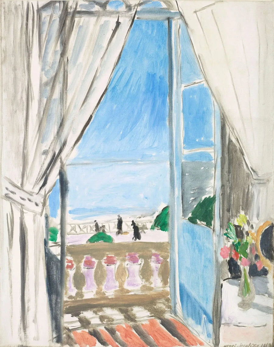 Det åpne vinduet - Henri Matisse