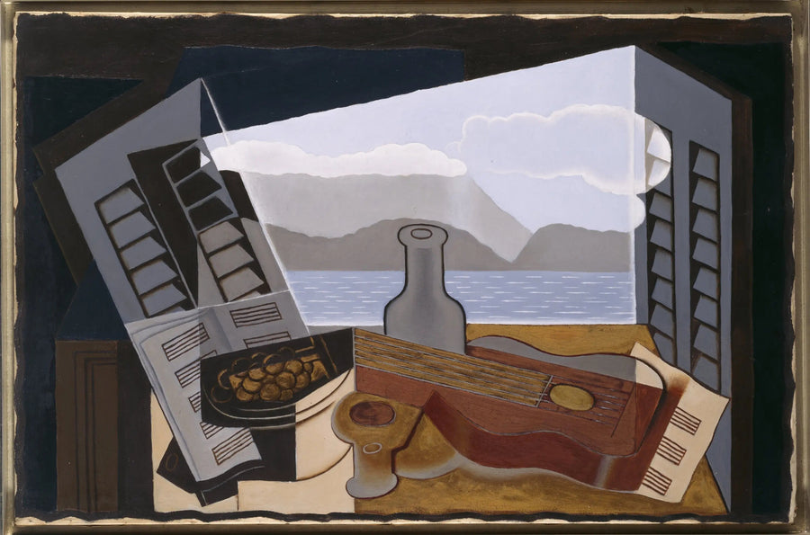 Det åpne vinduet - Juan Gris