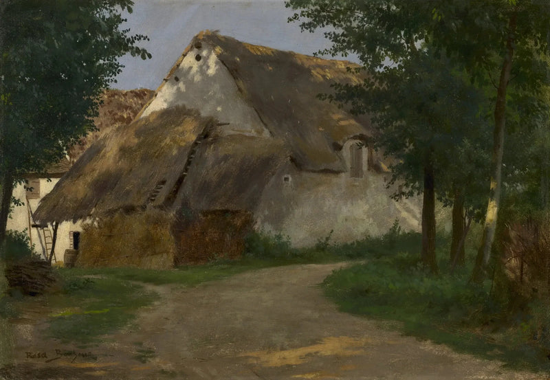 Gården, ved inngangen til skogen - Rosa Bonheur