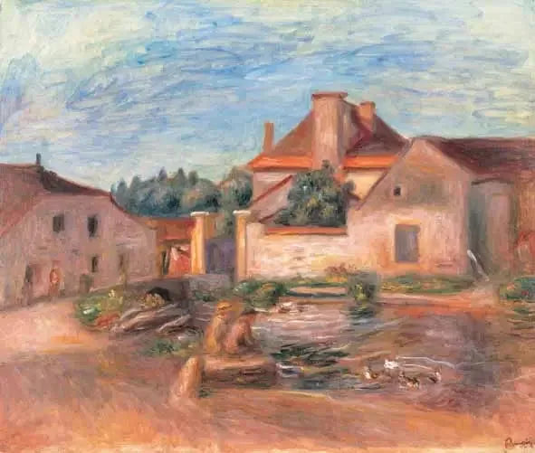 Essoyes Gård - Pierre-Auguste Renoir