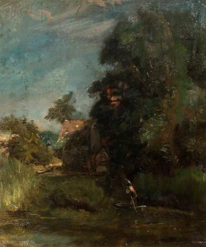 La Ferme de la Vallée (skisse) - John Constable