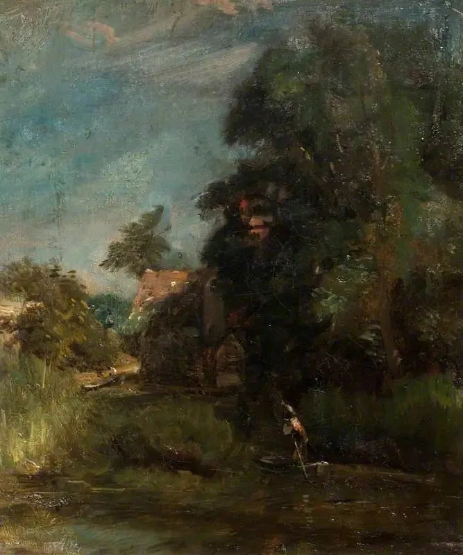 La Ferme de la Vallée (skisse) - John Constable