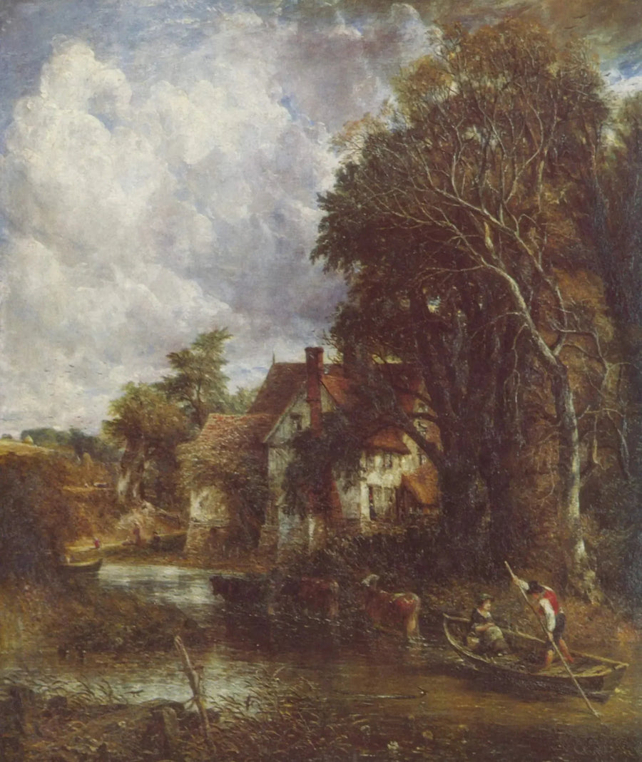 La Farm i dalen - John Constable
