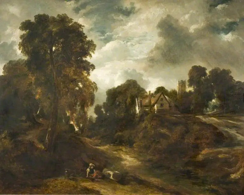 Gården Glebe - John Constable