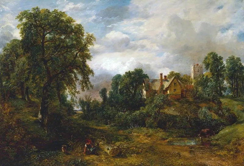 Gården Glebe - John Constable