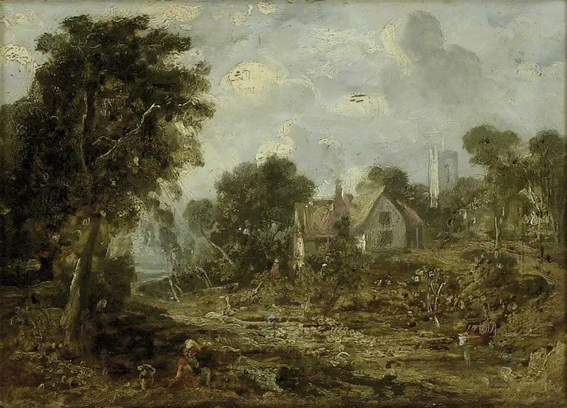 Gården Glebe - John Constable