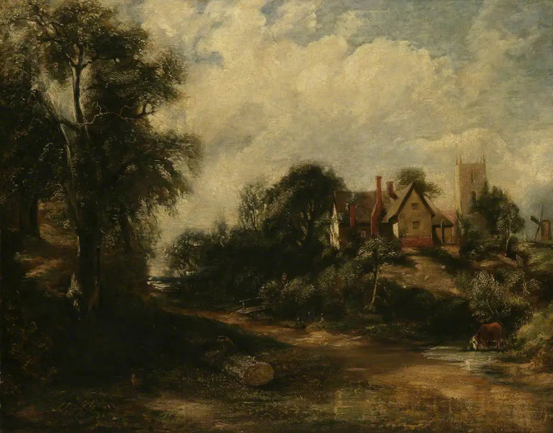 Gården Glebe - John Constable