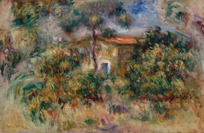 Gården - Pierre-Auguste Renoir