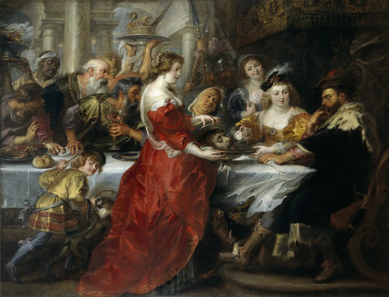 Herodes' fest - Peter Paul Rubens