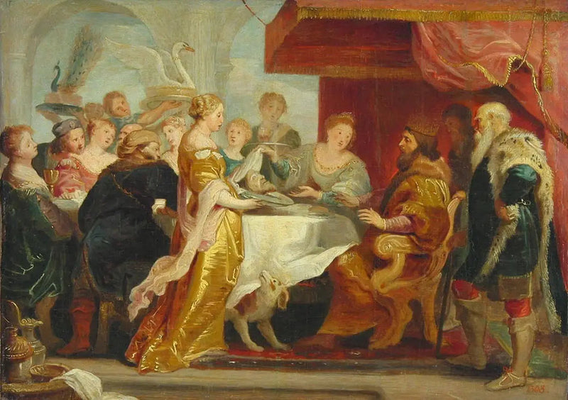 Hérodes fest - Peter Paul Rubens