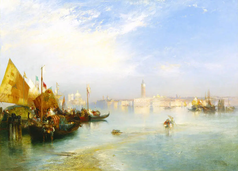 Bryllupsfesten til fiskeren - Thomas Moran

Source:
La fête de mariage du pêcheur - Thomas Moran