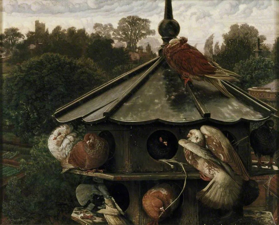 Saint Swithin-festen (Løvehuset) - William Holman Hunt