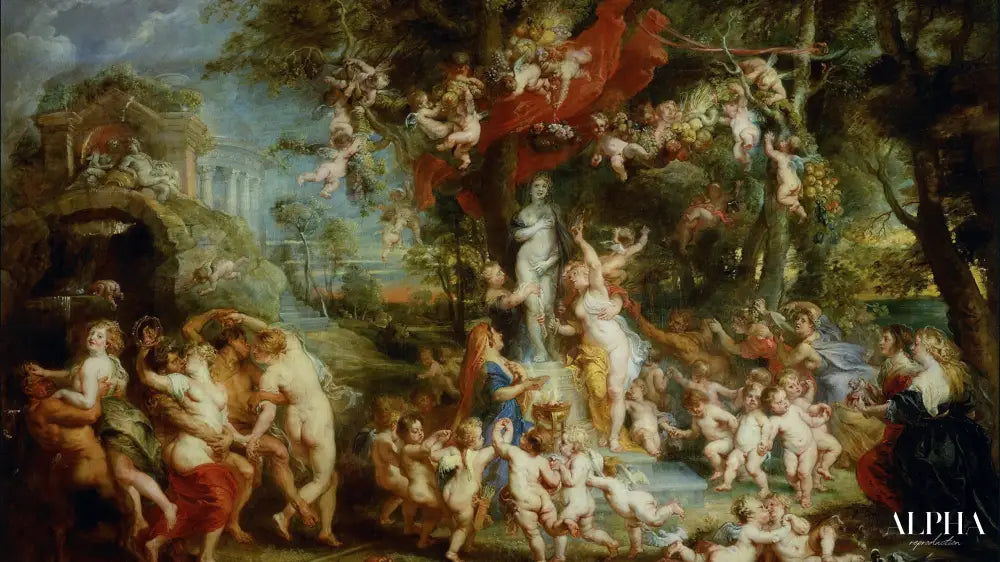 La fête de Vénus - Peter Paul Rubens - Reproductions de tableaux et peintures haut de gamme