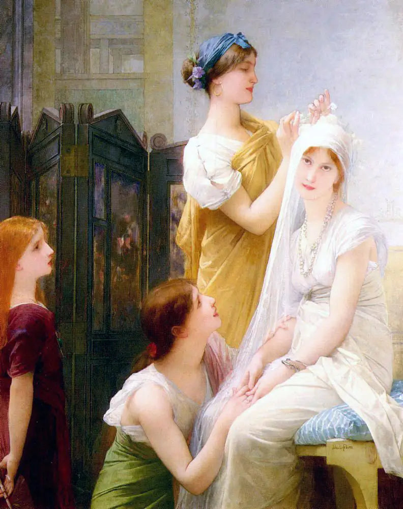 Forlovede - Jules Lefebvre

Source:
La Fiancée - Jules Lefebvre