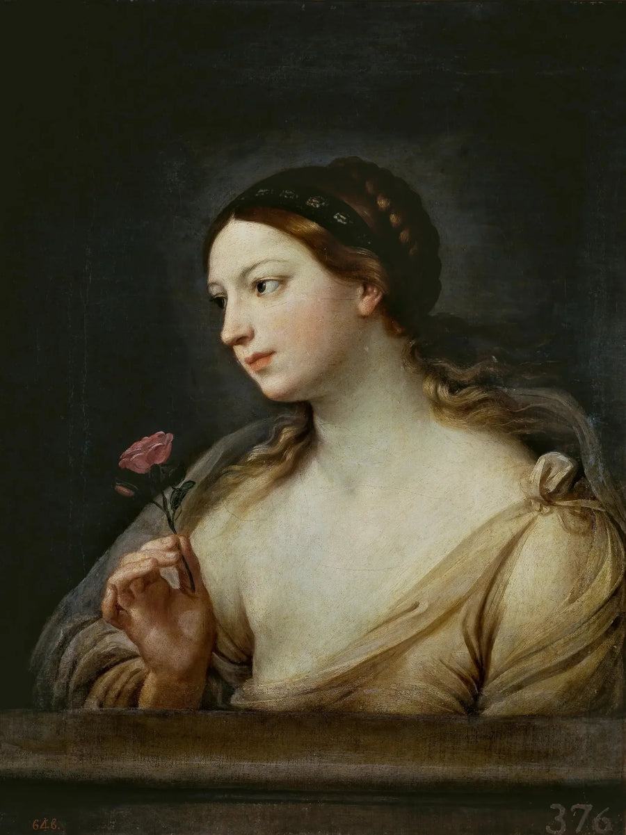 Jenta med rosen - Guido Reni