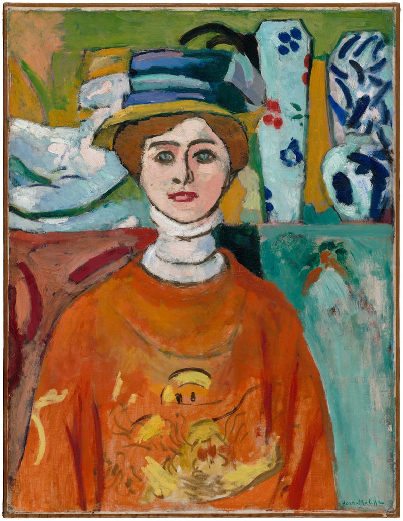 Jenta med de grønne øynene - Henri Matisse