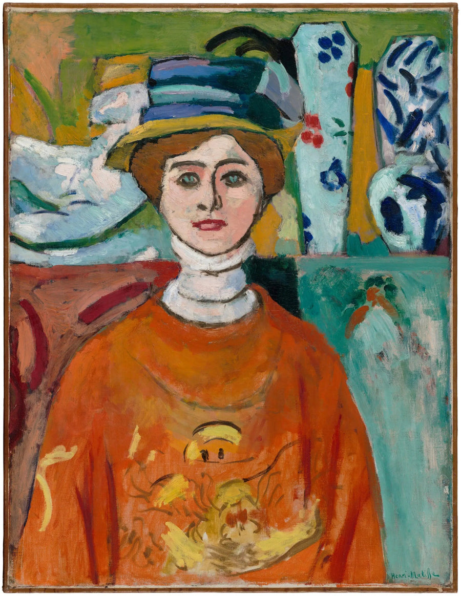 Jenta med de grønne øynene - Henri Matisse