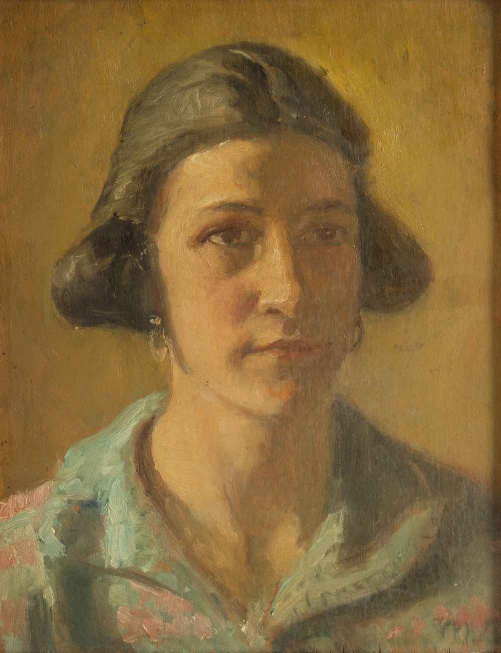 La fille d'un pêcheur en tenue du dimanche. - Michael Peter Ancher image 1 reproduction artisanale de tableau
