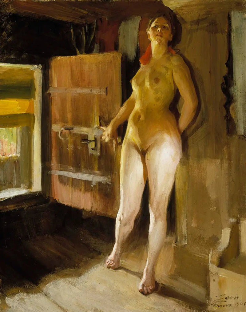 Jenta i badstuen - Anders Zorn

Source:
La Fille dans le sauna - Anders Zorn