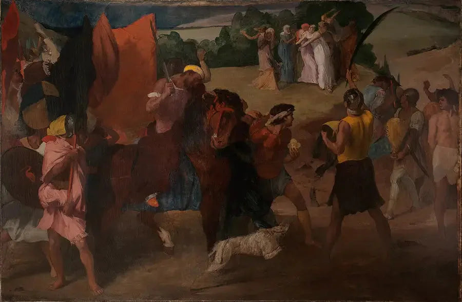 Jeftas datter - Edgar Degas
