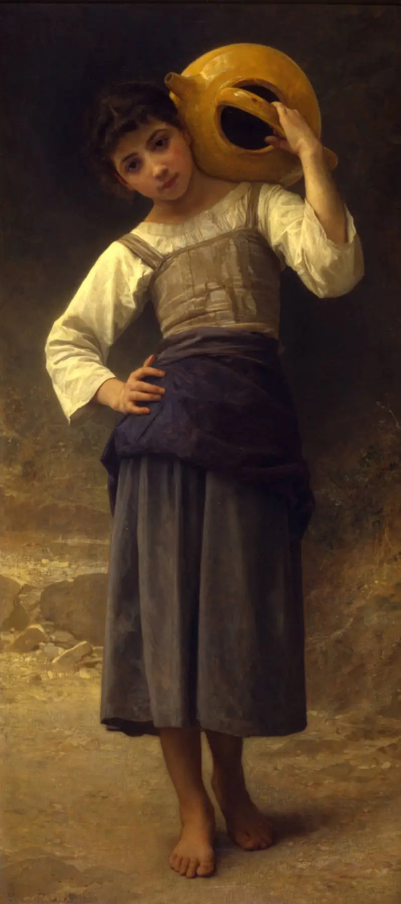 Vannets jente - Bouguereau