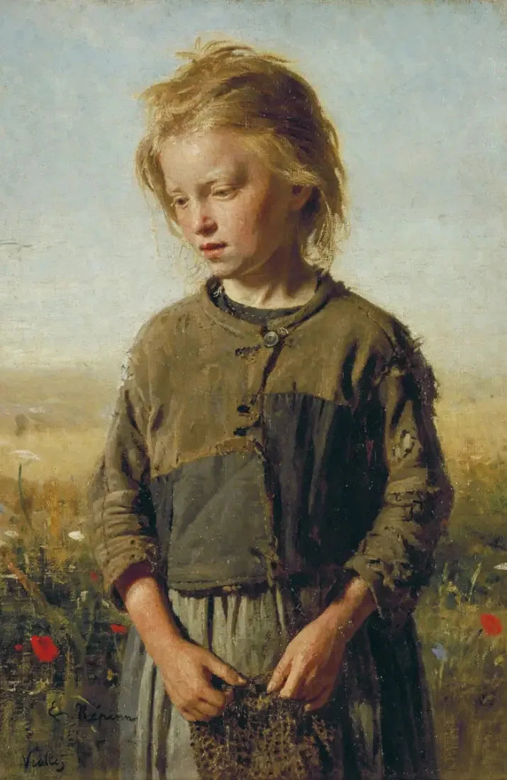 Fiskerjentas - Ilya Repin