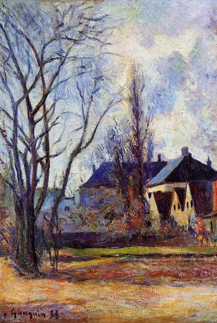 Vinterens slutt i København - Paul Gauguin