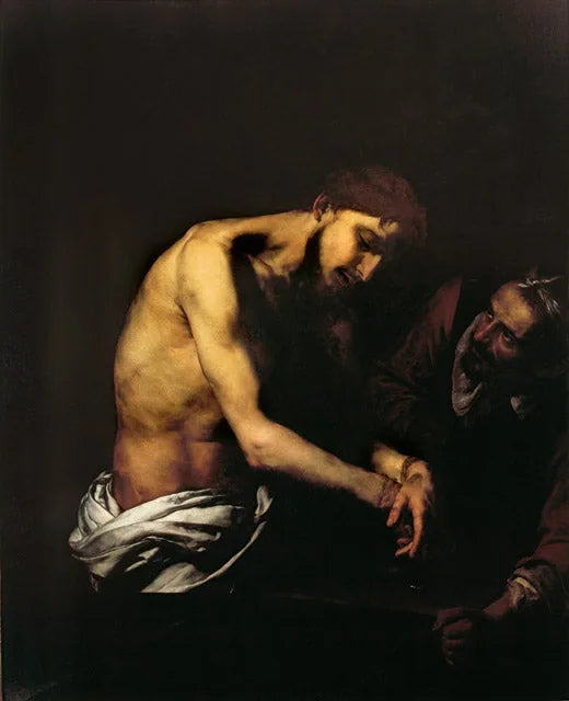 Kristus piskeslag - Jusepe de Ribera
