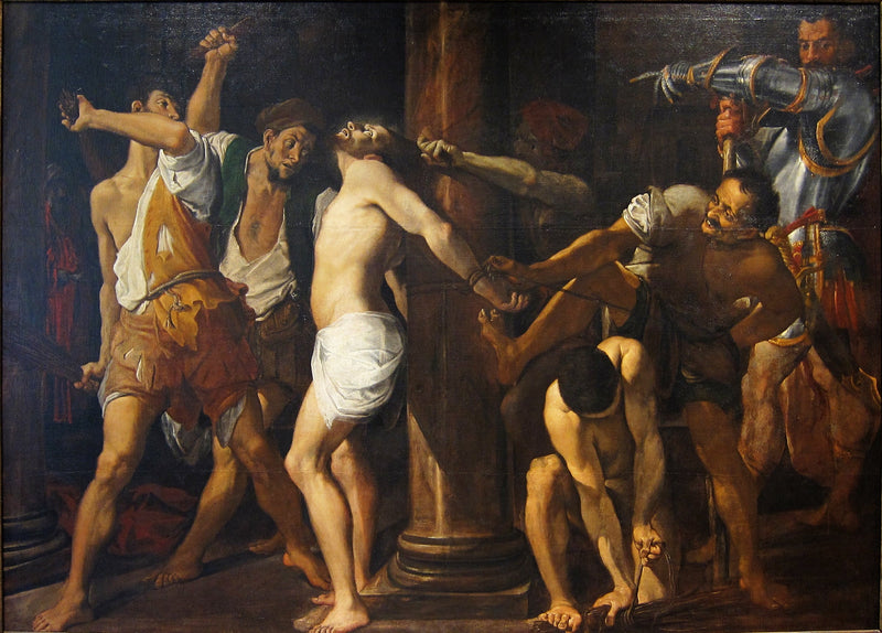 Kristus' pisking - Ludovico Carracci