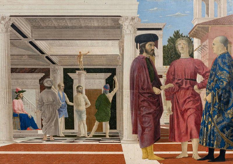 Kristus' pisking - Piero della Francesca