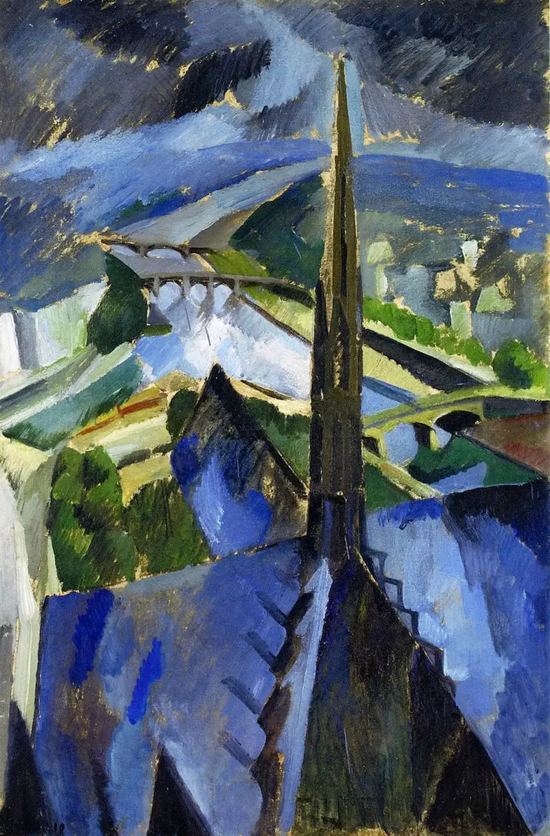Den Hellige Bue av Notre-Dame - Robert Delaunay