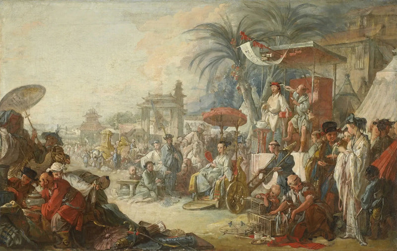 Den kinesiske messe - François Boucher