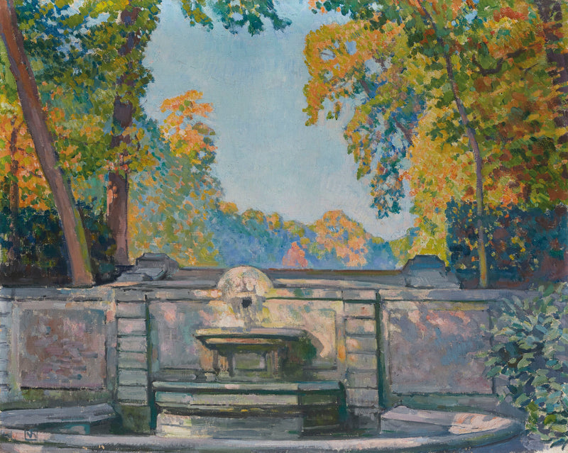 Fontenen - Théodore van Rysselberghe