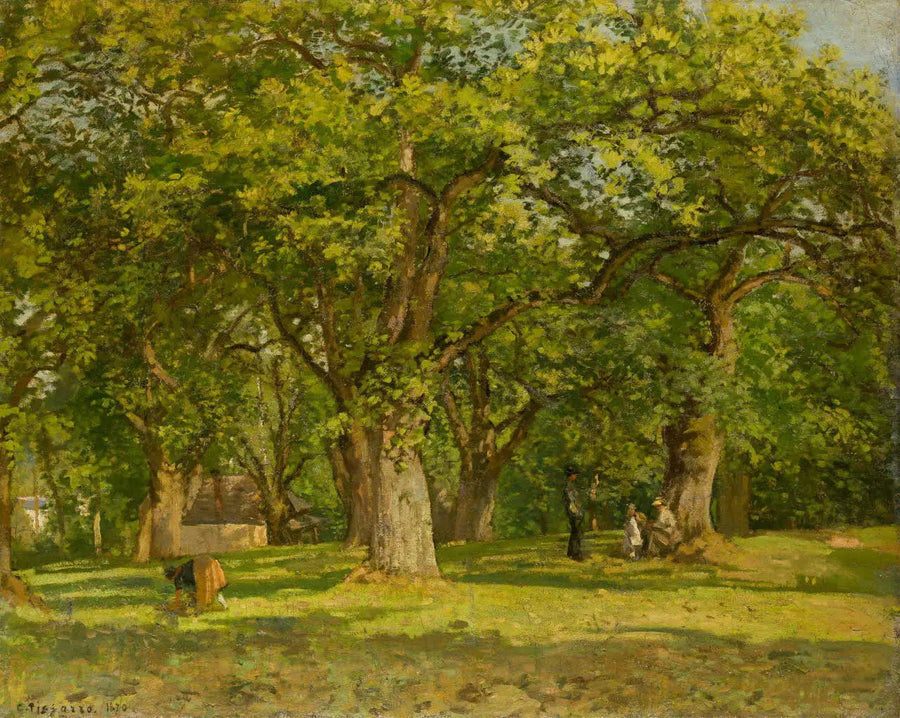 Skogen - Camille Pissarro