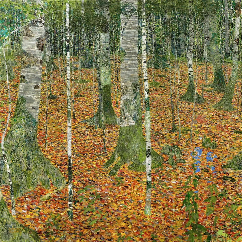 Birkeskogen - Gustav Klimt